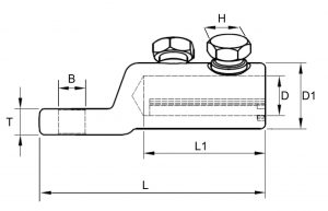 Torque Shear Lug Drawing