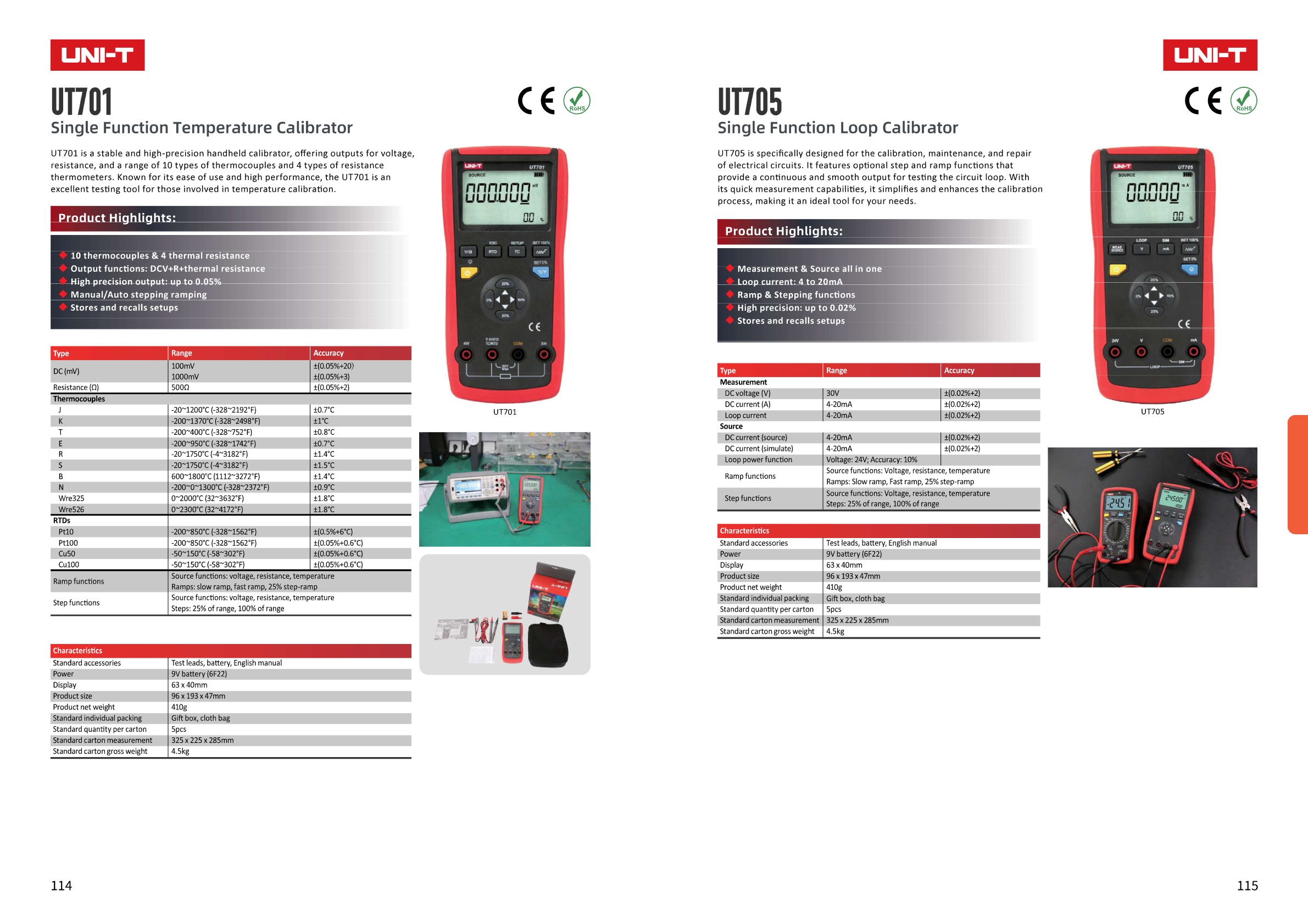 Battery Calibrators Socket Voltage Detectors Infrared Thermometers_page_3