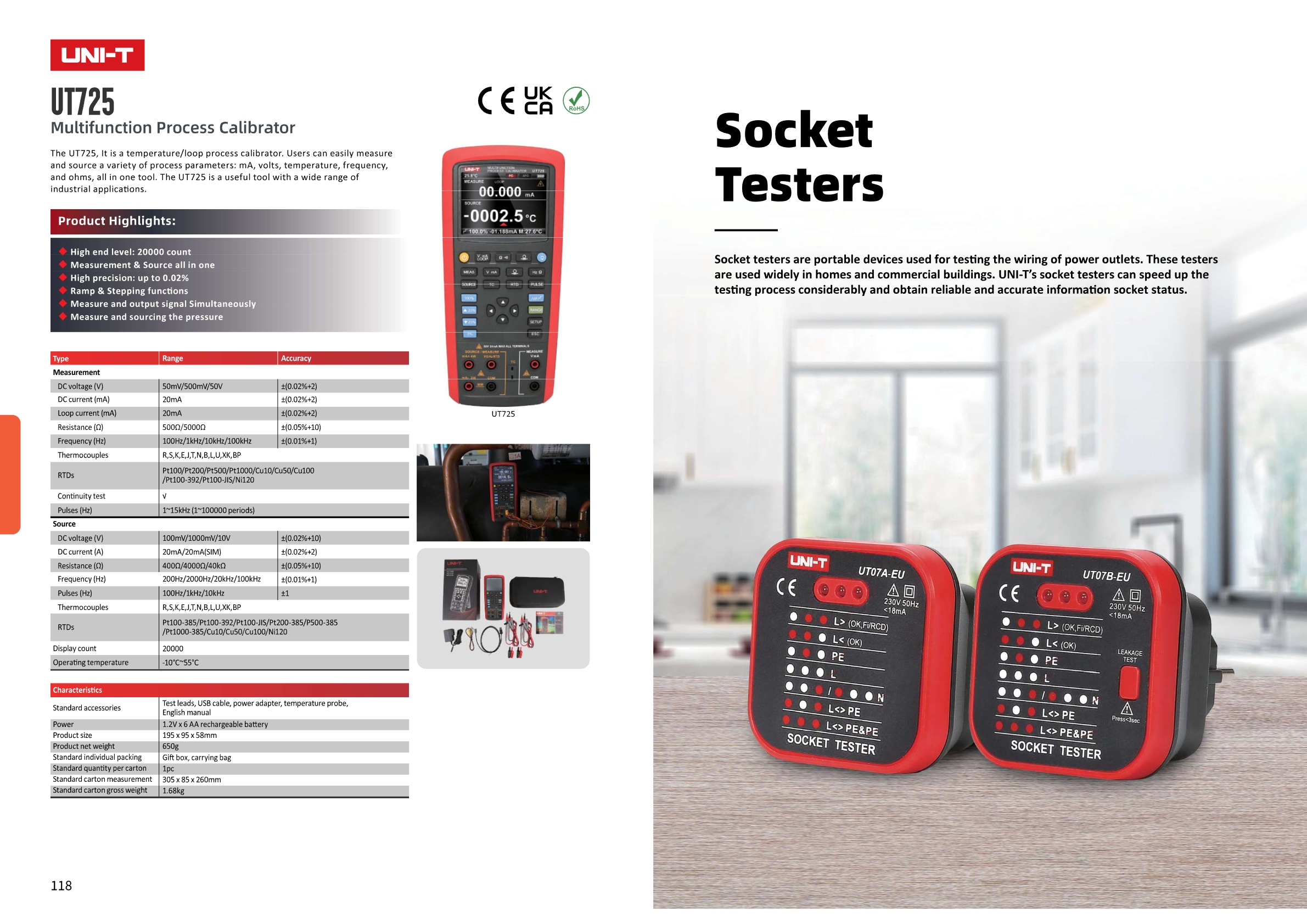Battery Calibrators Socket Voltage Detectors Infrared Thermometers_page_5
