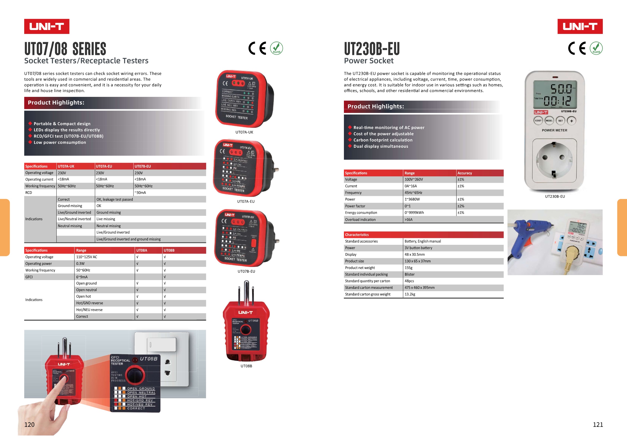 Battery Calibrators Socket Voltage Detectors Infrared Thermometers_page_6